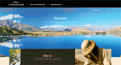 Desktop Screenshot of nzstreamland.com